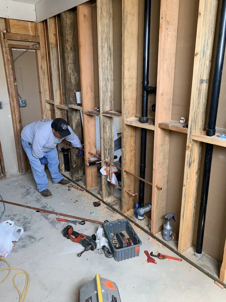Commercial rough-in plumbing for Commercial Plumbing in Miramar Beach
